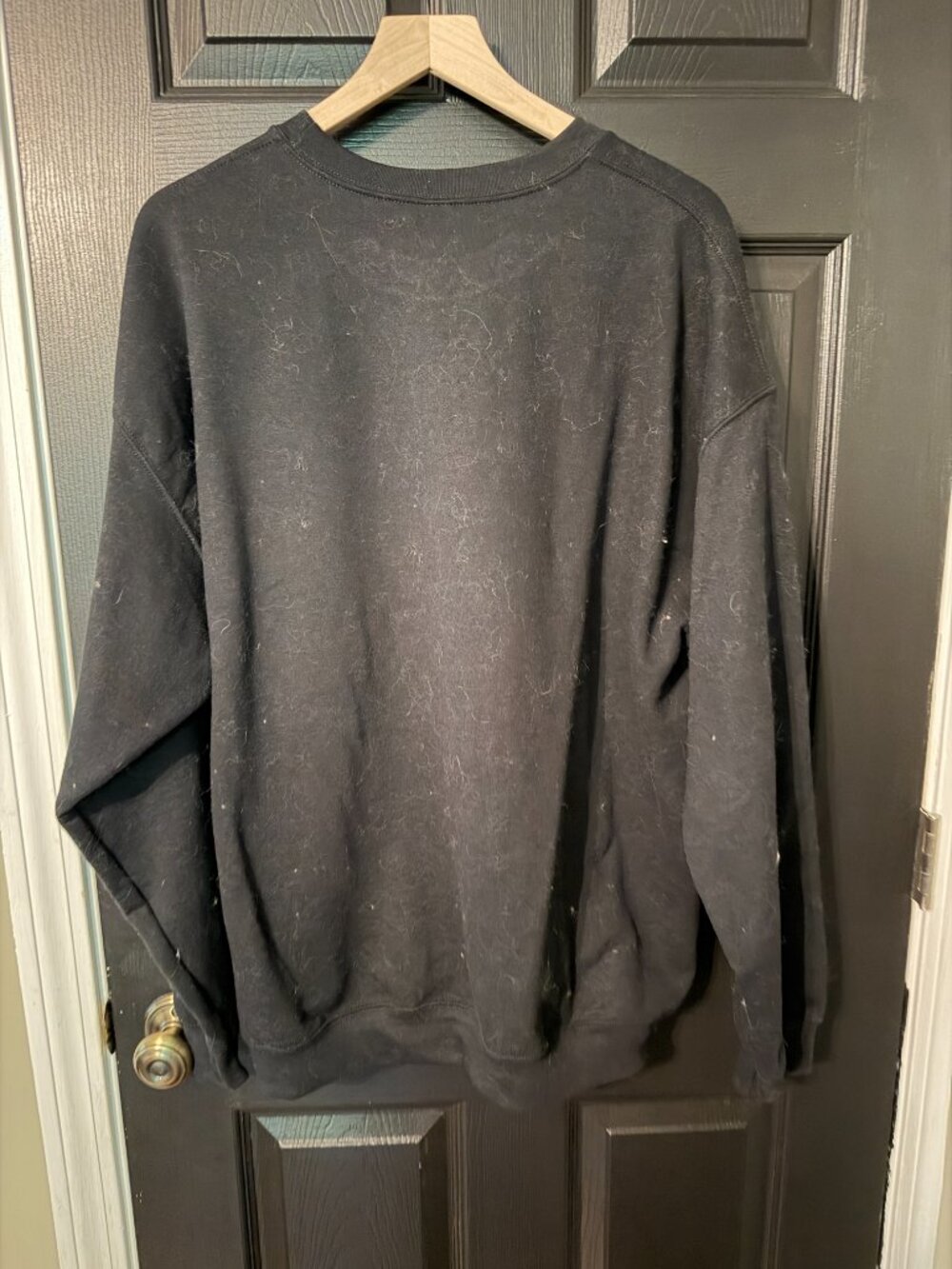 NWOT Womens Sweatshirt Scoop Neck Paris Casual Extra Large - Picture 3 of 3